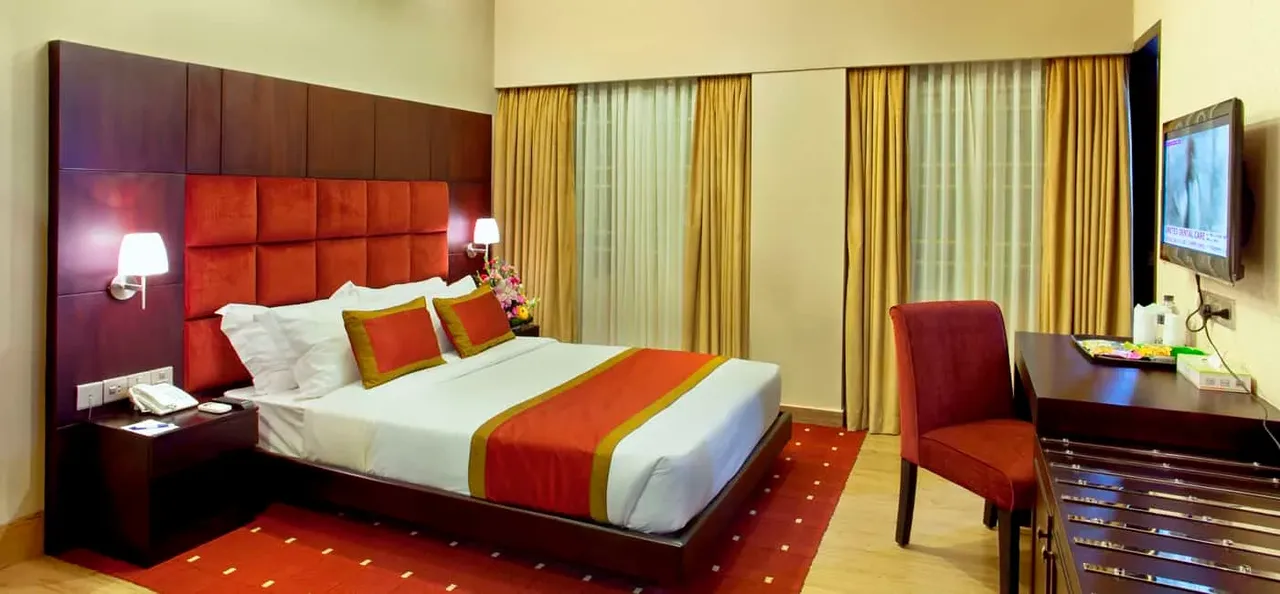 King guest room at West Park Inn