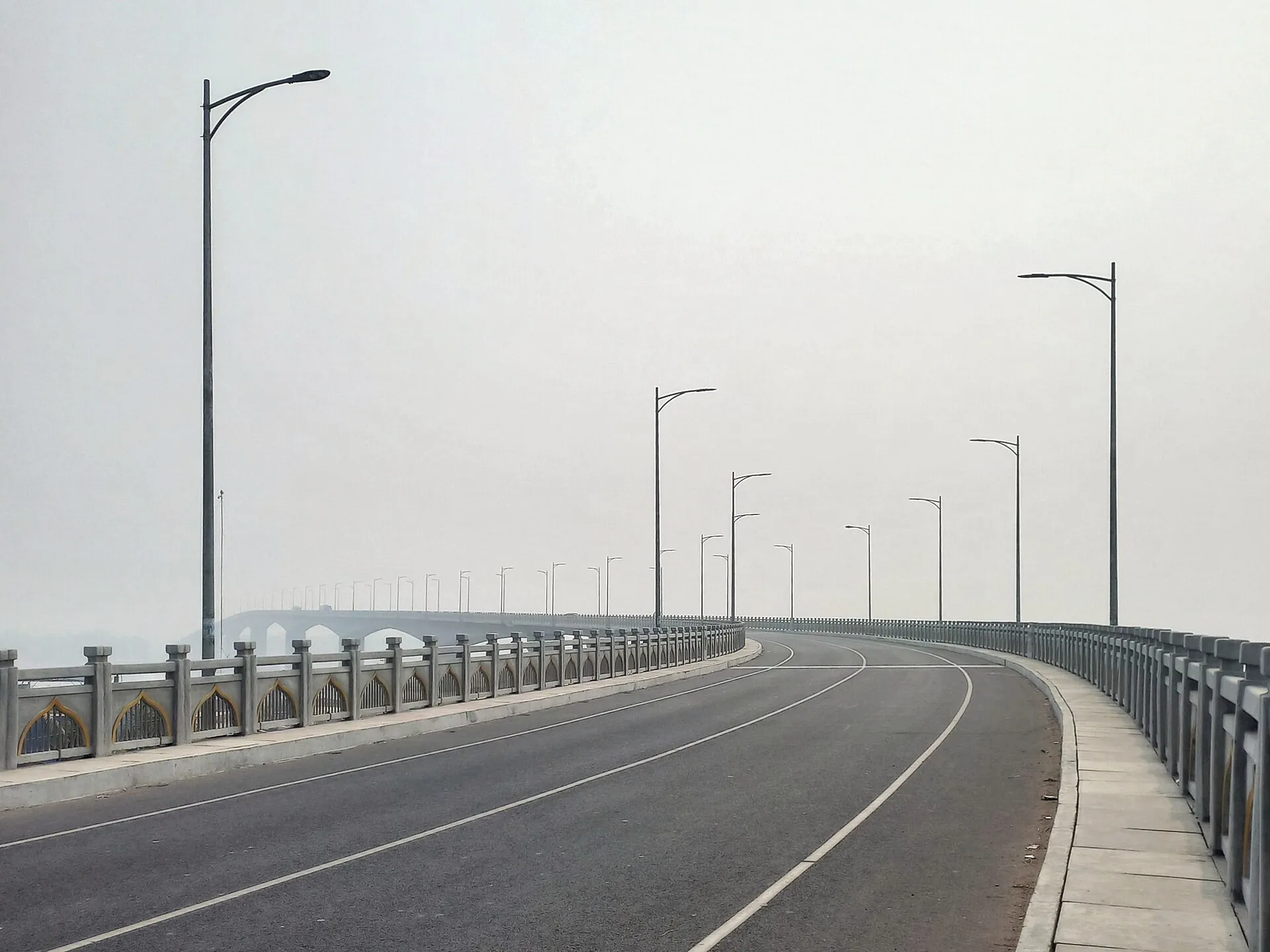 The 8th Bangladesh-China Friendship Bridge, also known as Bekutia Bridge, is located over Kocha river in Pirojpur district, Bangladesh. This