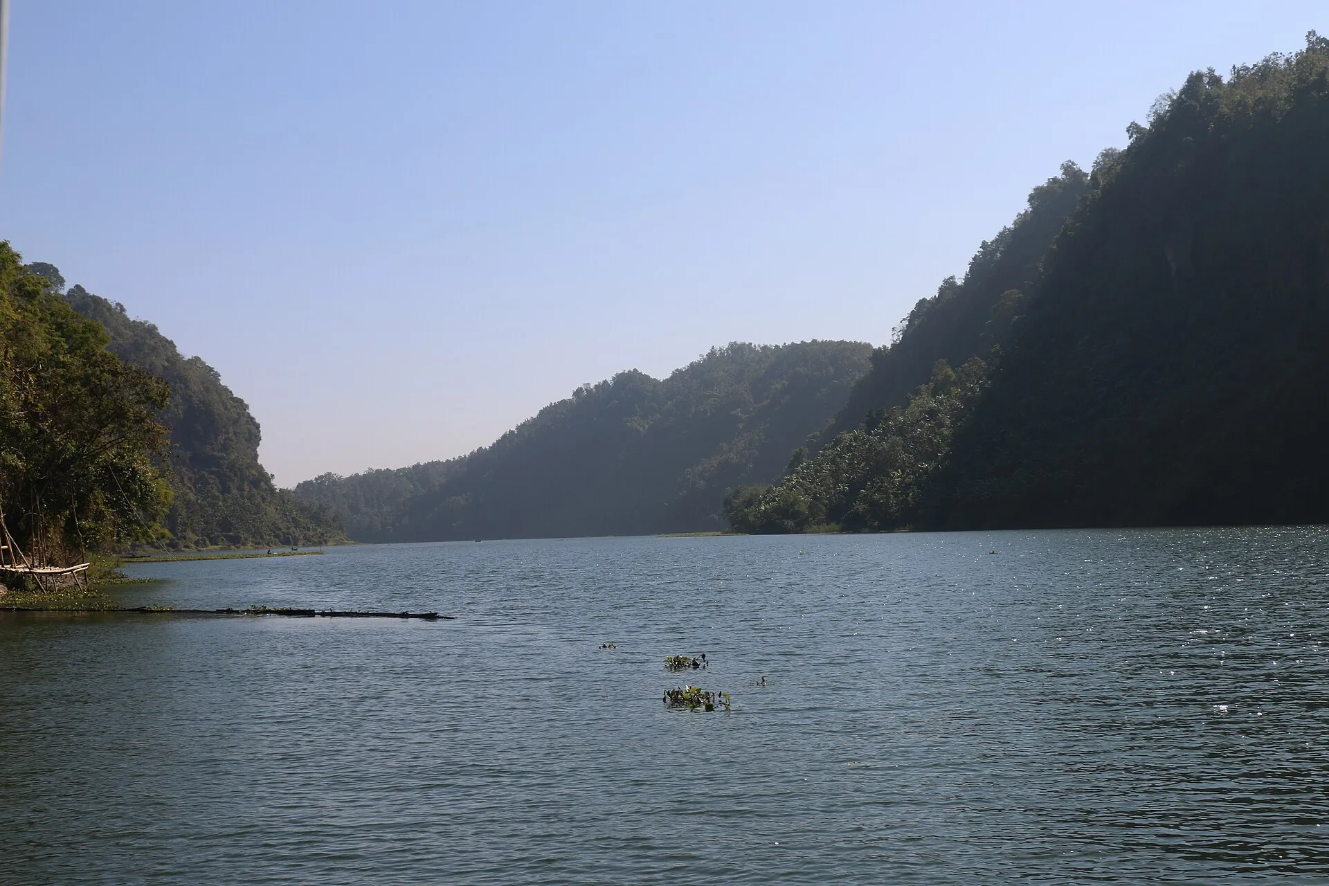 Beauty of Kaptai Lake.You will see the deep blue water and finest view of green hills at a time.