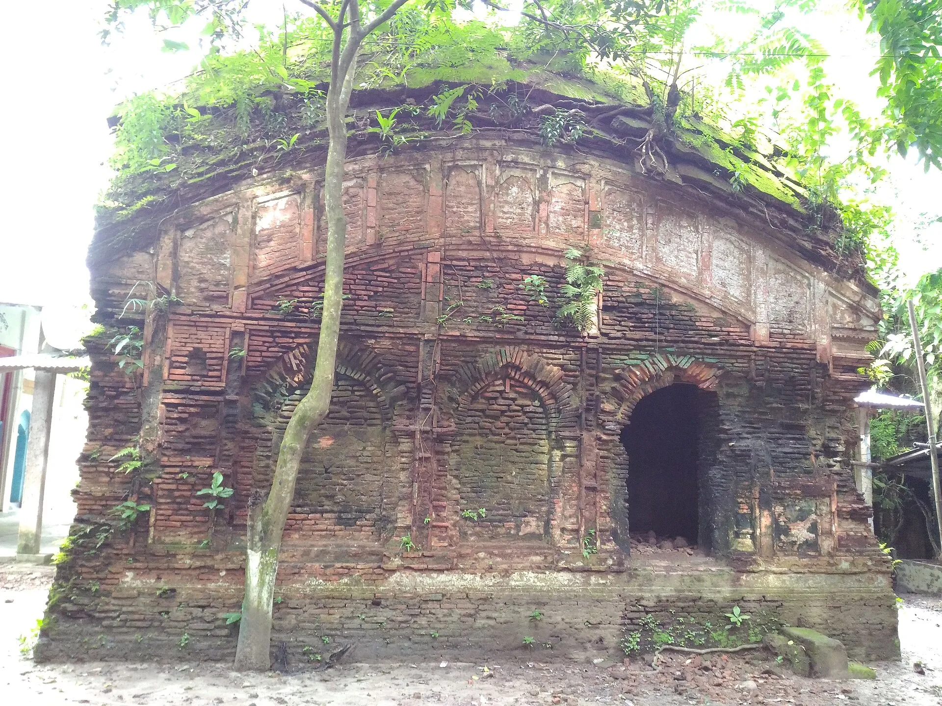 This is a photo of a monument in Bangladesh identified by the ID