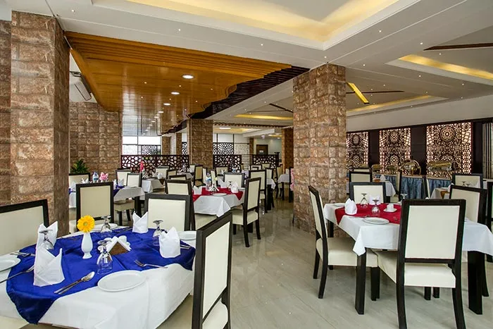 Restaurant at White Palace Hotel Uttara