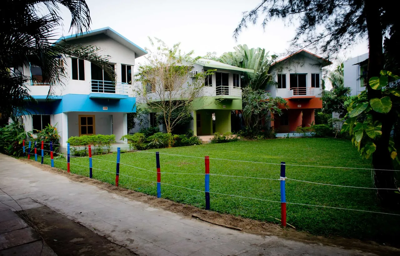 Garden cottages at Praasad Paradise
