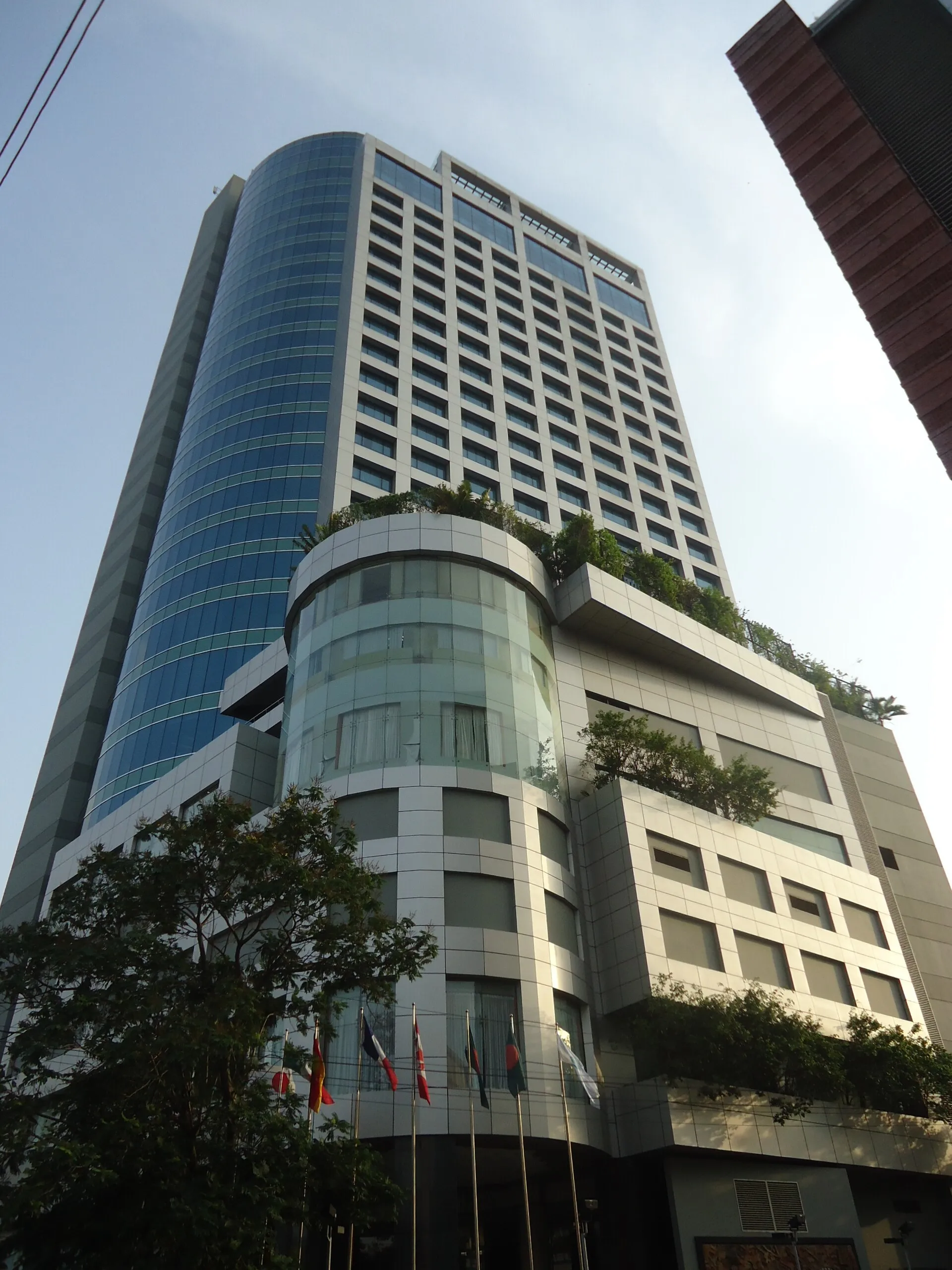 The Westin Dhaka tower rising above Gulshan Avenue